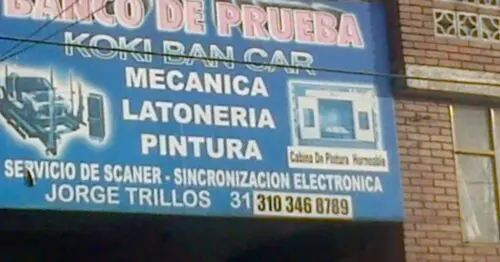 BANCO DE PRUEBA KOKY BAN CAR BOGOTÁ BANCO DE PRUEBA KOKY BAN CAR BOGOTÁ